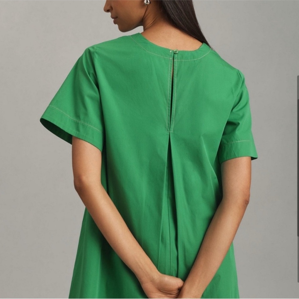 Maeve Vibrant Green A line Dress - Picture 2 of 9